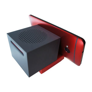 HS100 Wireless Bluetooth Speaker and Stand - Red