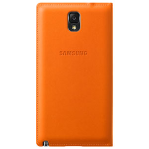 Flip Cover Officielle Samsung Galaxy Note 3 ? Orange Sauvage
