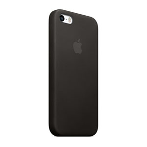 Official Apple iPhone 5S / 5 Leather Case - Black