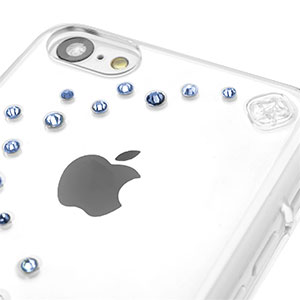 Bling My Thing Milky Way Collection Case for iPhone 5C - Blue Mix