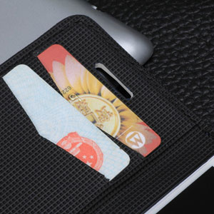 Wallet and Stand Case for Apple iPhone 5C - white