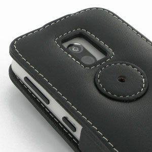 PDair Leather FlipCase for LG G2 - Black