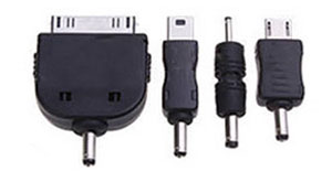 Pama Plug 'n' Go Universal USB Charger Kit - Black