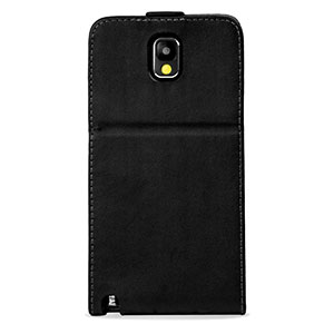 Flip Case and Stand for Samsung Galaxy Note 3 - Black