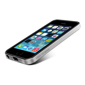 Coque iPhone 5S / 5 Spigen SGP Neo Hybrid - Argent satiné