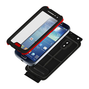 Seidio OBEX Waterproof Case for Galaxy S4 - Black / Red
