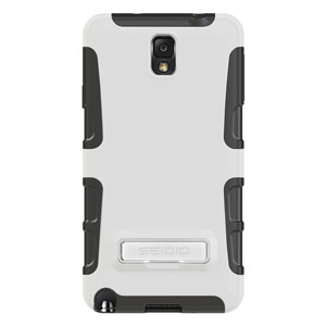 Seidio ACTIVE Case for Samsung Galaxy Note 3 with Kickstand - White
