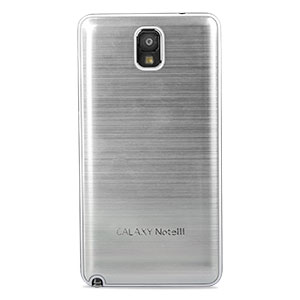 Metal Replacement Back for Samsung Galaxy Note 3 - Silver
