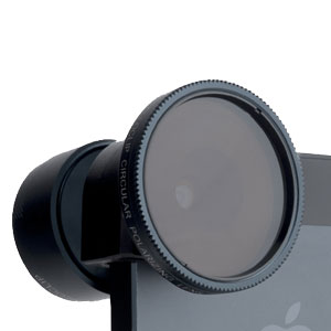 olloclip Telephoto and Polarising Lens Kit for iPhone 5S / 5 - Black