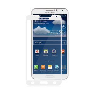 Protector de pantalla Samsung Galaxy Note 3 Anti-Brillos Moshi iVisor - Blanco