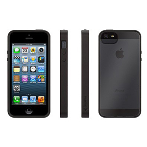 La coque iPhone 5C Griffin Reveal – Noire / Transparente