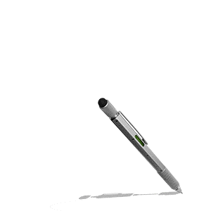 HexStyli 6 in 1 Stylus Pen - Silver