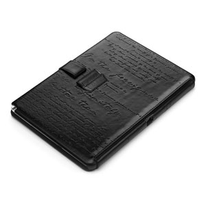 Housse Samsung Galaxy Note 10.1 (2014) Zenus Lettering Diary - Noire