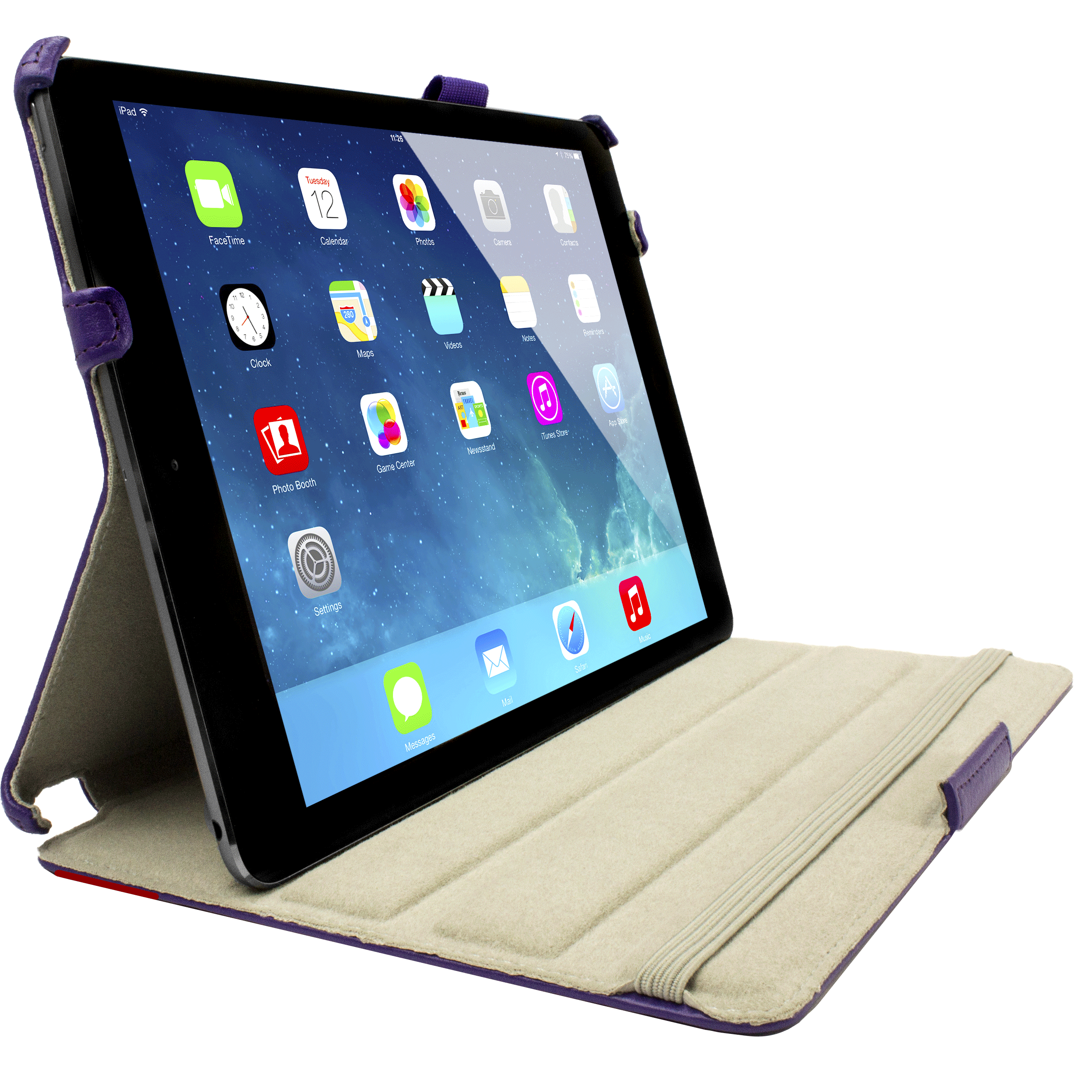 Sophisticase iPad Air Frameless Case - Purple