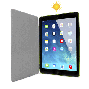 Smart Cover with Hard Back Case for iPad Air - Green