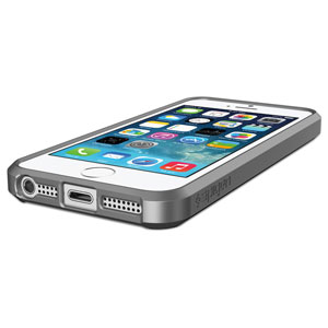 Funda para el iPhone 5S / 5 de Spigen Ultra Hybrid - Gris