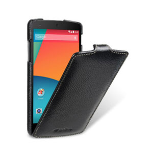Funda Melko de Piel para el Nexus 5 - Negra