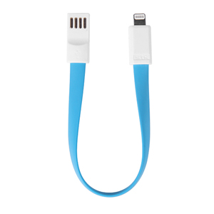 Câble de Chargement USB Magnétique iPhone 5S / 5C / 5 - Bleu