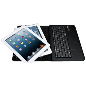 Kit Universal Bluetooth Keyboard Case for 9-10 Inch Tablets - Black