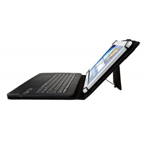 Kit Universal Bluetooth Keyboard Case for 9-10 Inch Tablets - Black