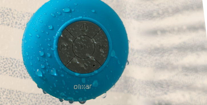 Olixar AquaFonik Bluetooth Shower Speaker - Blue
