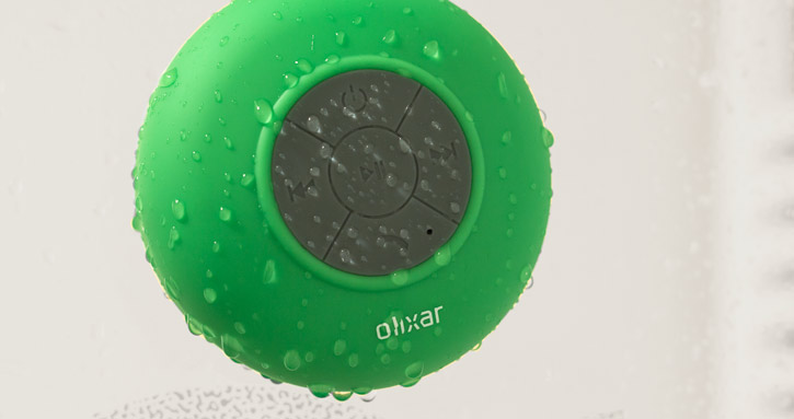 Enceinte de douche Olixar AquaFonik bluetooth - Verte