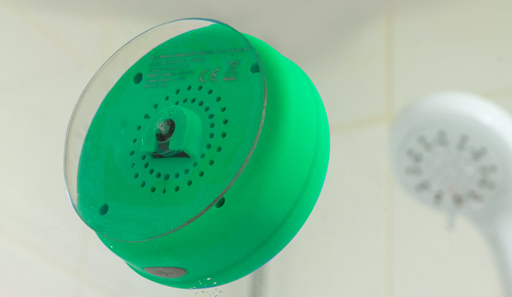 Enceinte de douche Olixar AquaFonik bluetooth - Verte