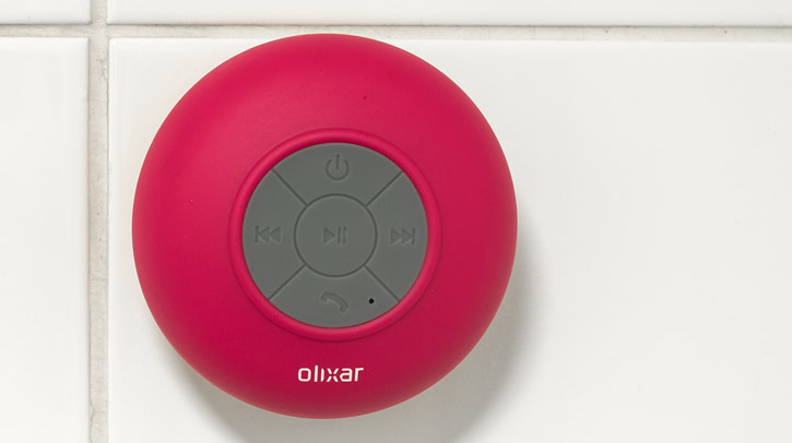 Enceinte de douche Olixar AquaFonik bluetooth - Rose