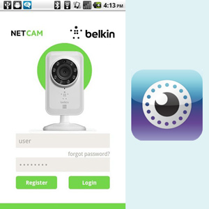 Cámara Wifi Belkin NetCam con visión nocturna