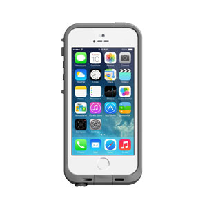 LifeProof Fre Case for iPhone 5S - White / Grey