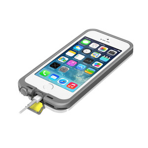 LifeProof Fre Case for iPhone 5S - White / Grey