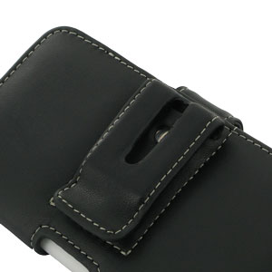 PDair Horizontal Leather Pouch Case for Nokia Lumia 625 - Black