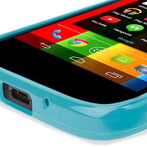Funda para el Motorola Moto G FlexiShield - Verde / Azulado