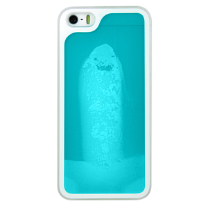 Kuke Glow in the Dark case for iPhone 5S / 5 - Blue