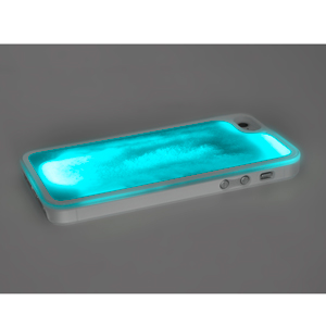 Kuke Glow in the Dark case for iPhone 5S / 5 - Blue