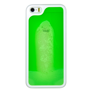 Coque iPhone 5S / 5 Kuke Sable Fluorescent - Verte