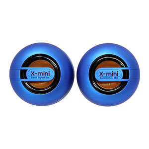 Mini enceintes XMI X-Mini Max Duo - Bleue