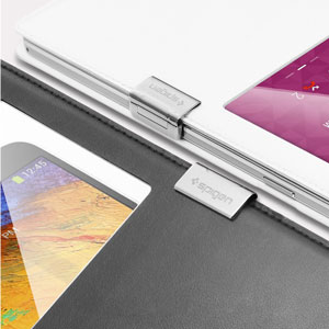 Clip Magnétique Spigen pour S-View Cover Galaxy S5 - Argent