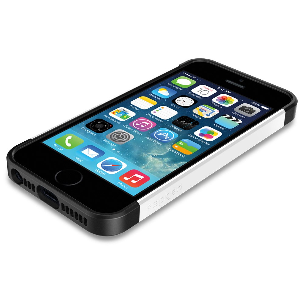 Slim Armor S Case for iPhone 5 - White
