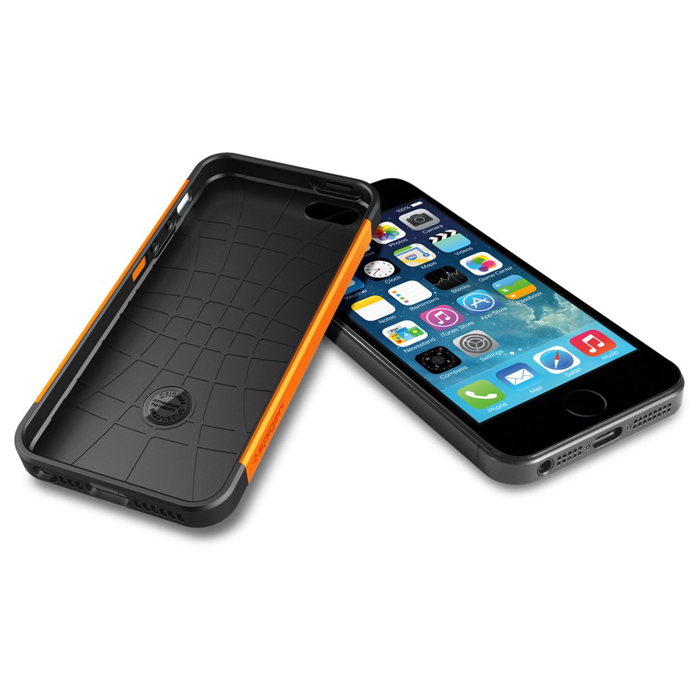 Slim Armor S View Case for iPhone 5 - Tangerine Tango