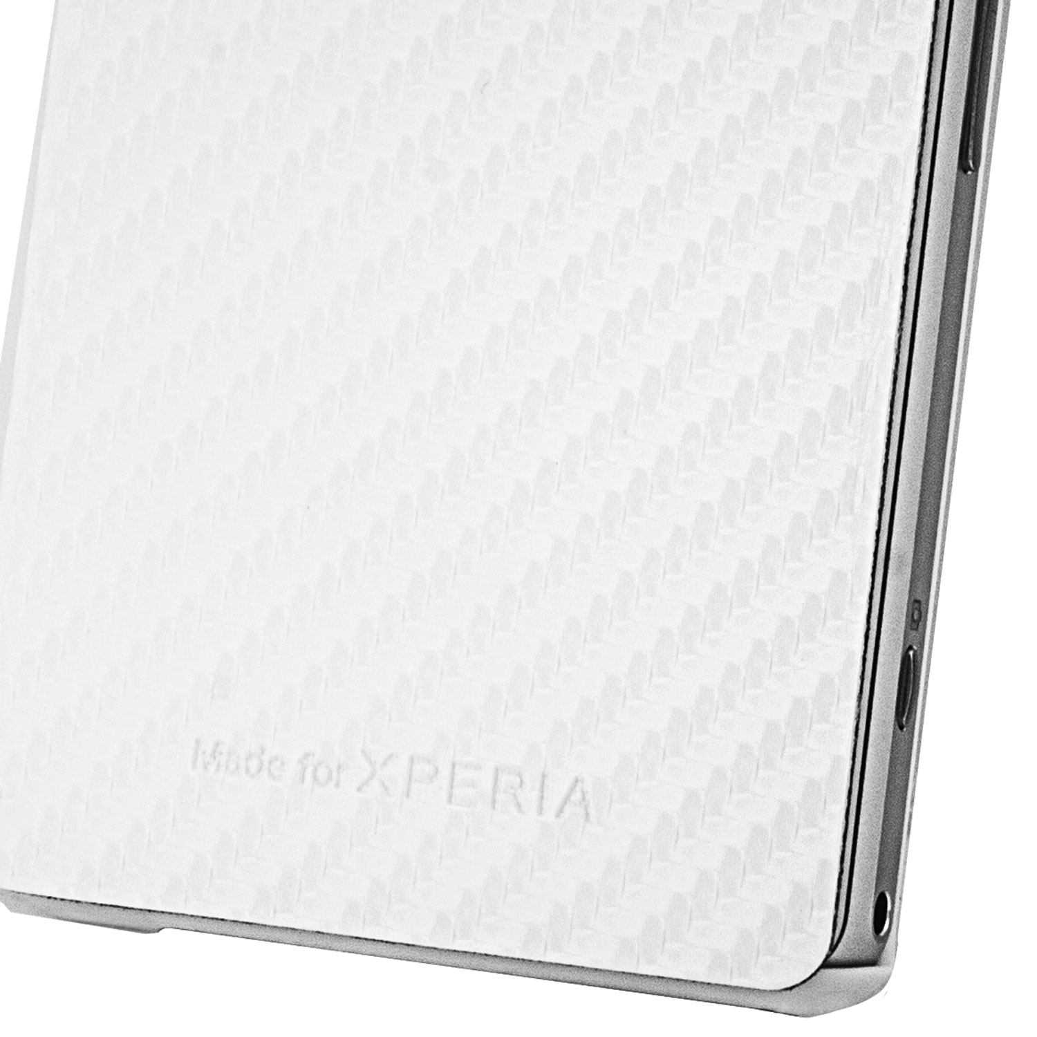 Roxfit Book Flip Case for Sony Xperia Z1 Compact - Carbon White