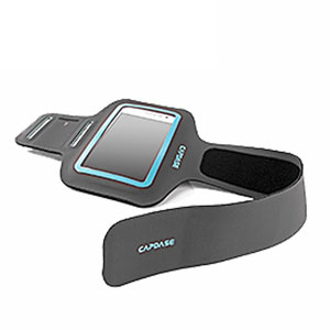 Capdase Zonic Plus Sport ArmBand 145A for Smartphones - Grey / BLue