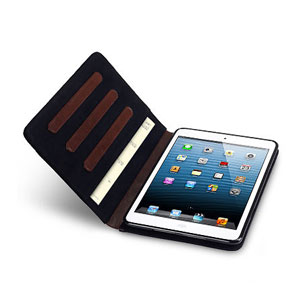Covert Metropolitan Case for iPad Mini 2 / Mini - Black / Brown