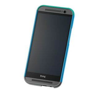 Official HTC One M8 Double Dip Hard Shell - Blue and Green