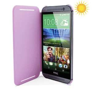 Official HTC One M8 Flip Case - Pink