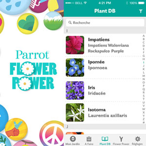Capteur pour plantes Bluetooth Flower Power Parrot – Vert