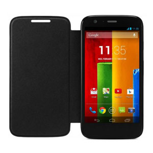 Funda Oficial de Tapa Motorola Moto G - Negra