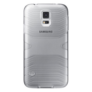 Official Samsung Galaxy S5 Protective Hard Case Cover Plus - Grey