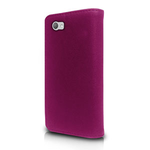 Orzly Wallet Case for Xperia Z1 Compact - Purple