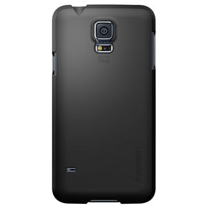 Funda Samsung Galaxy Galaxy S5 Spigen Ultra Fit - Negra